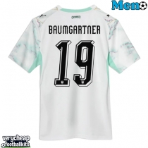 Austria Christoph Baumgartner #19 Replica Away Shirt World Cup 2026 Short Sleeve